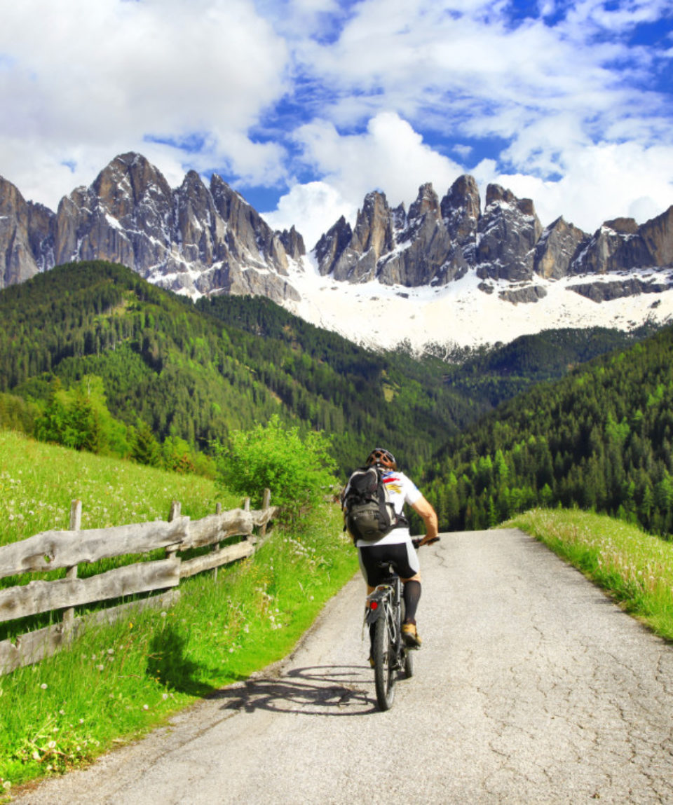 cycling in the dolomites