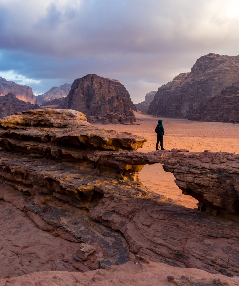 The red desert of Wadi Rum in Jordan_789857815